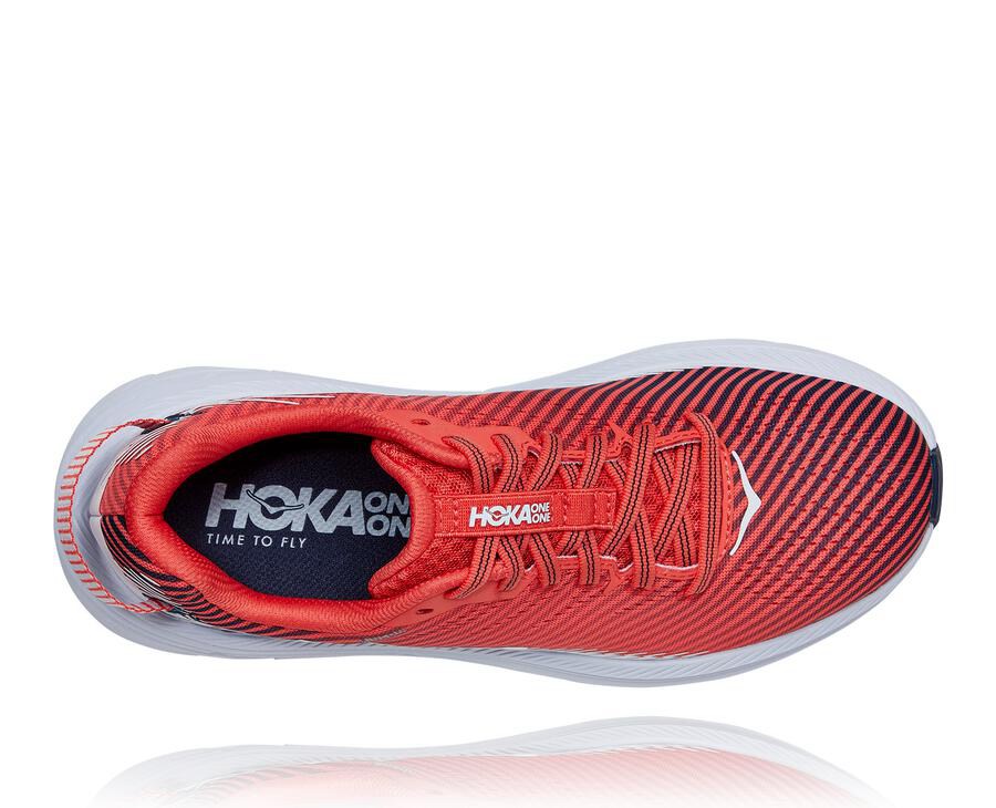 Chaussure Running Hoka One One Rincon 2 Femme - Rouge/Blanche - MBN-034729